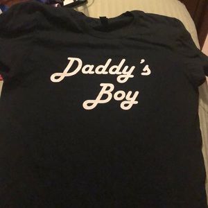 Daddys Boy Shirt Small